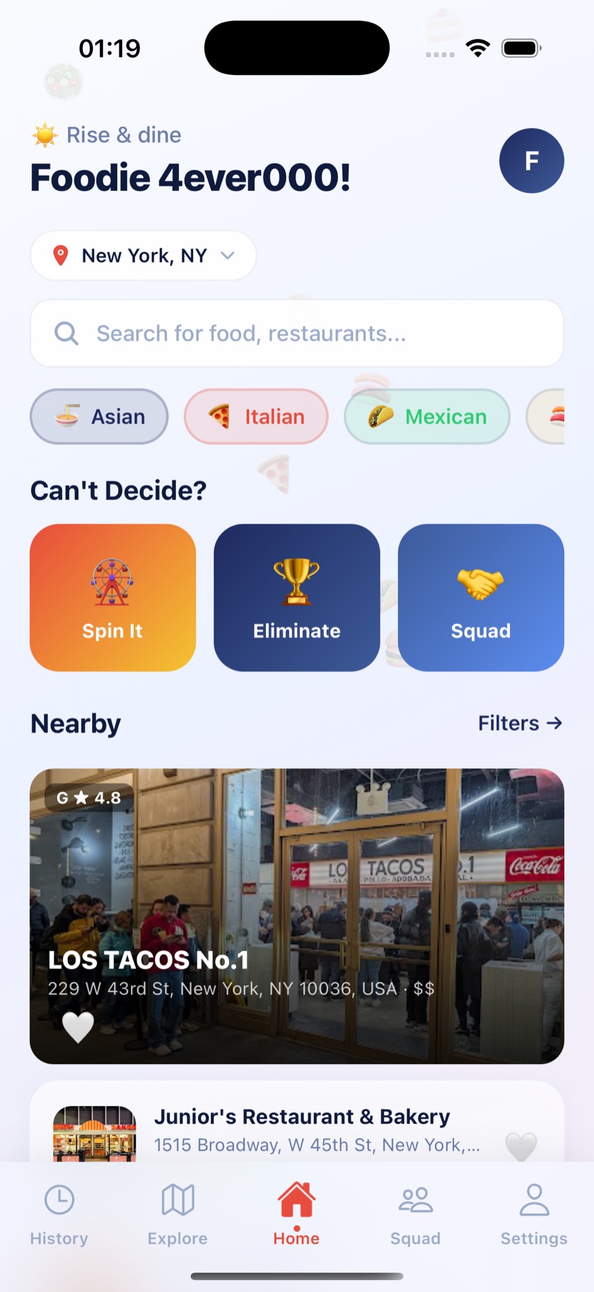 W2E app preview